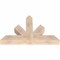 Ekena Millwork Saratoga Smooth Timber Gable Bracket, Douglas Fir, 48"W x 30"H x 5 1/2"D x 5 1/2"F, 15/12 Pitch GBW048X30X0606SAR00SDF - alternate 4